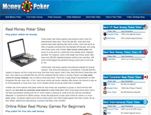 Tablet Screenshot of money4poker.com